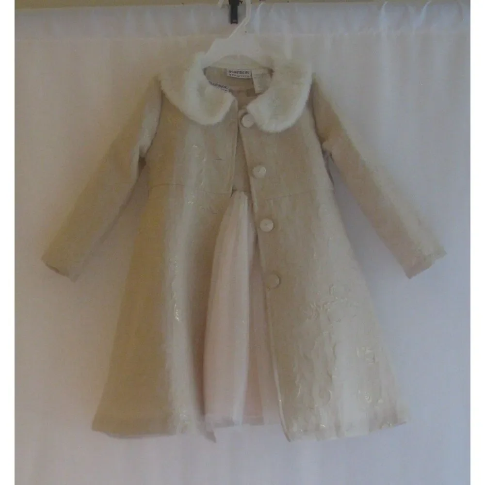 Blue Beri Boulevard Girls Size 5 2 Piece Dress Set